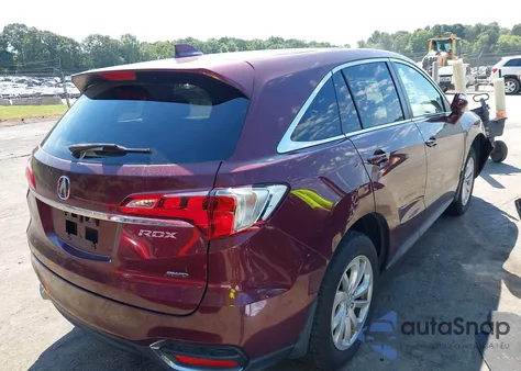 2018 Acura Rdx Technology Acurawatch Plus Packages/Technology Package from USA, damaged, VIN 5J8TB4H55JL026111